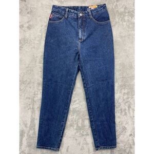 NWT Bongo Women's Jeans 9 Blue Denim Slim Fit‎ Tapered Leg